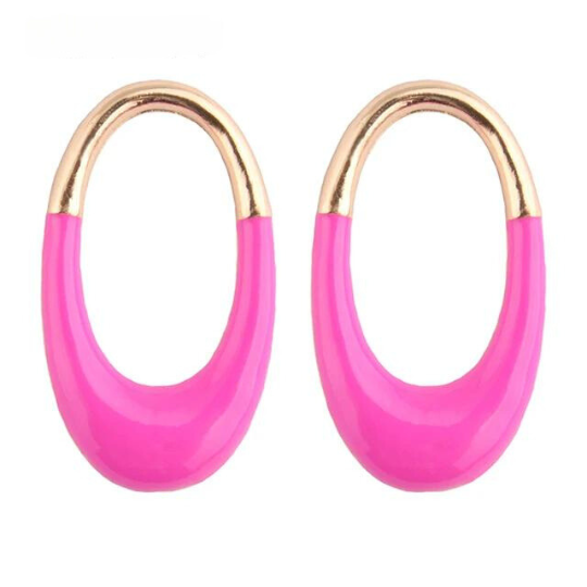 Drop Fuchsia Goud