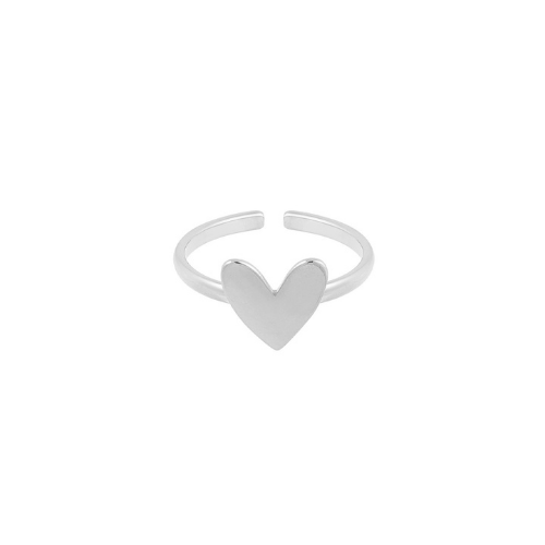 Ring Classic Heart - Zilver