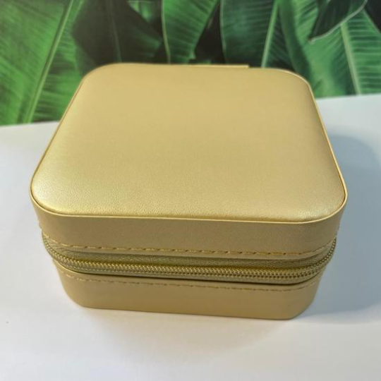 Travel Case vierkant - Goud