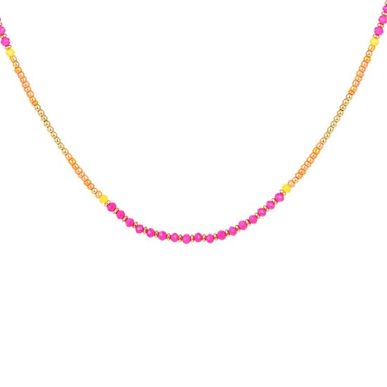 Beads Party - Oranje/Roze