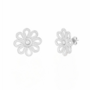 Flower Single - Zilver