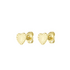 Stud Hart met patroon - Goud_